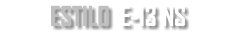ESTILO E-13 NS